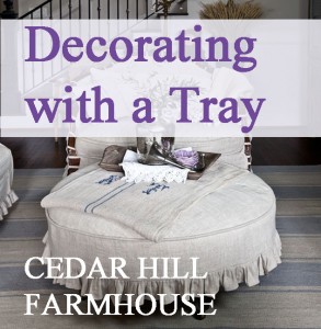 Decorating with Trays 